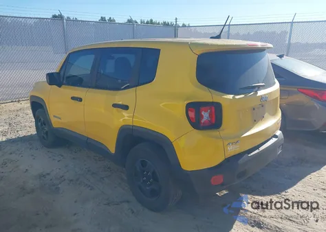 2017 Jeep Renegade Sport 4X4 from USA, damaged, VIN ZACCJBAH4HPE64215